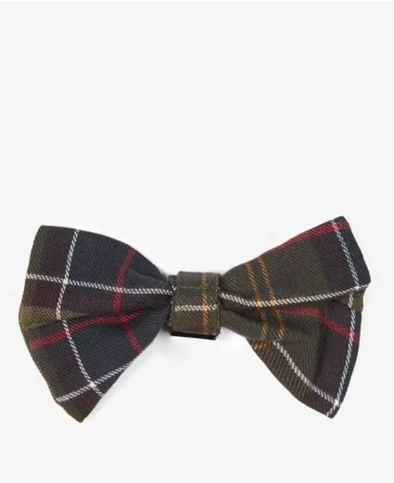 Barbour Dog Bow Tie